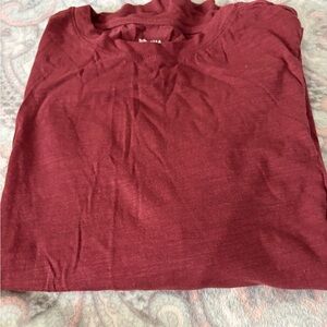 Sonoma Men's Burgundy Short Sleeve Tee